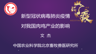 新型冠状病毒肺炎疫情对我国肉鸡产业的影响