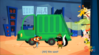 G2 Story  Mr. Skunk's Stinky Garbage Truck