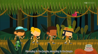 PreK Song - Walking In The Jungle