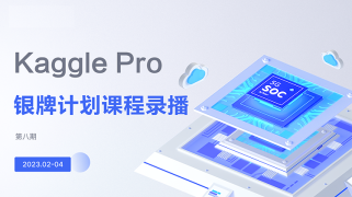 Kaggle Pro银牌教学计划第八期录播-前四周