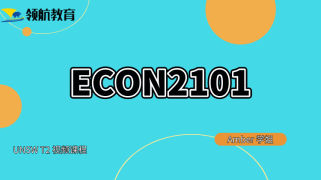 T2 ECON2101 homework课程