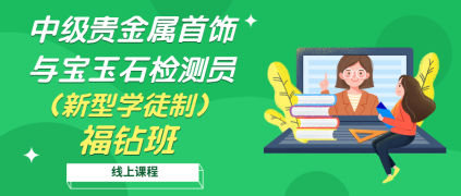 （福钻）中级贵金属首饰与宝玉石检测员